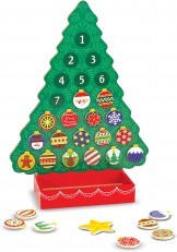 Melissa & Doug Countdown to Christmas Wooden Advent Calendar